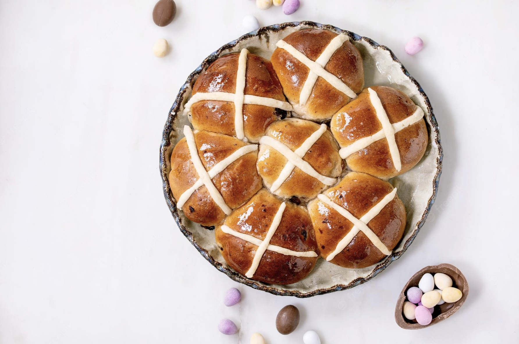 Hot cross buns Easter 